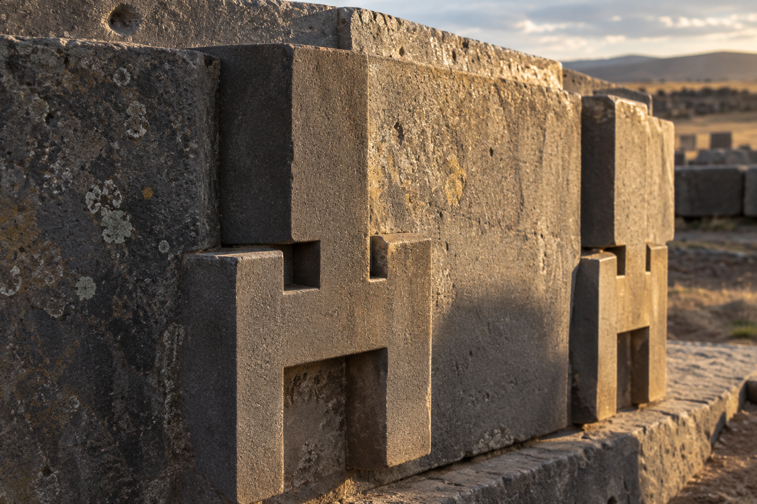 Puma Punku na Bolívia: ciência dos blocos H e corte de andesito